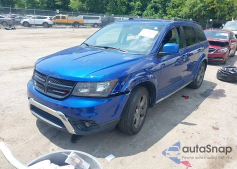 2015 Dodge Journey Crossroad from USA, damaged, VIN 3C4PDCGG1FT669980
